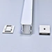  Profil en aluminium pour les lumières LED 